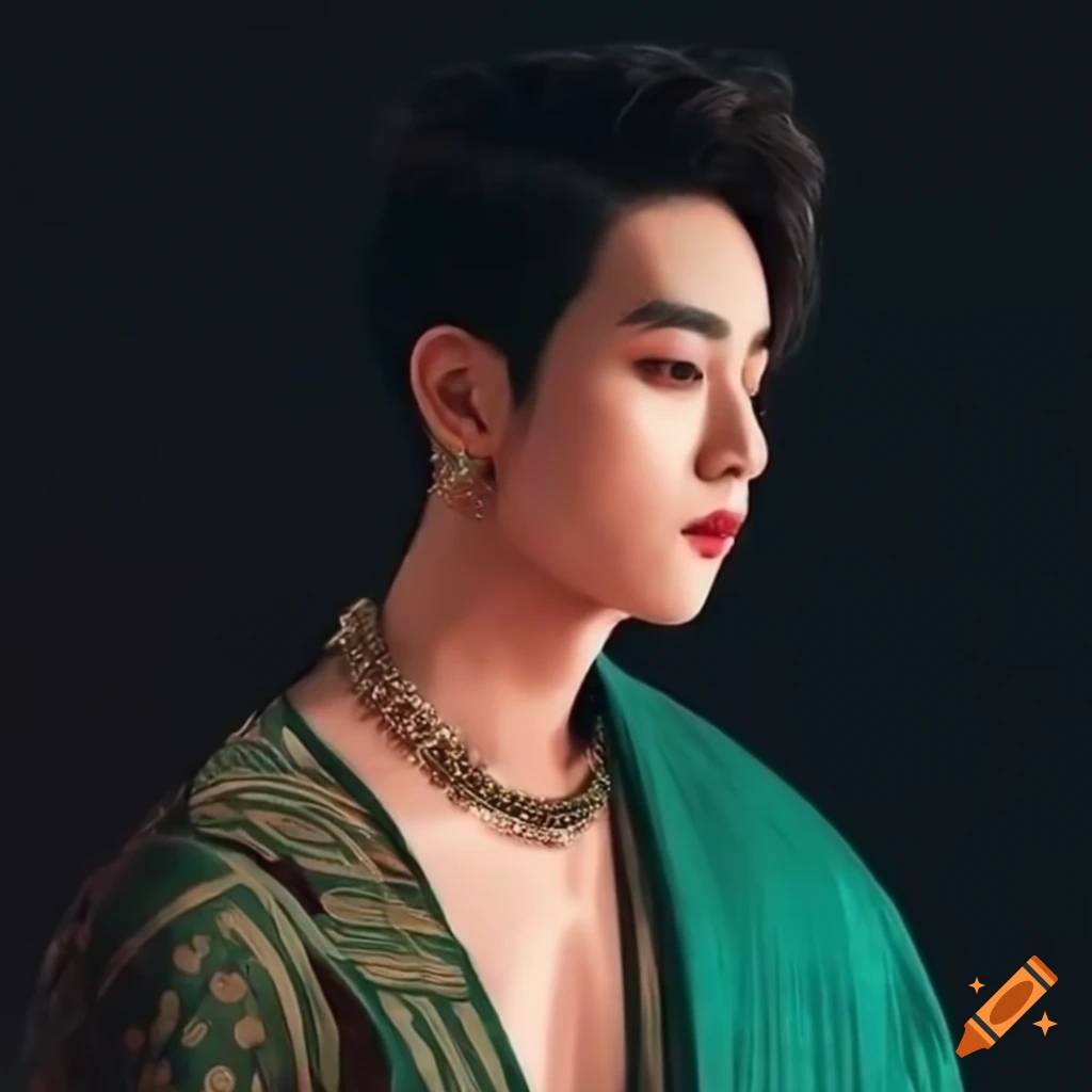 Bangchan In Traditional Indian Attire bangchan-in-traditional-indian-attire
