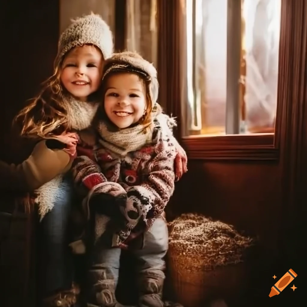 two-children-having-fun-indoors-in-winter-on-craiyon