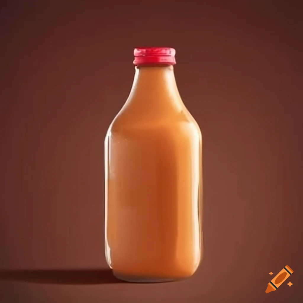 Chilli sauce bottle with flip cap on Craiyon