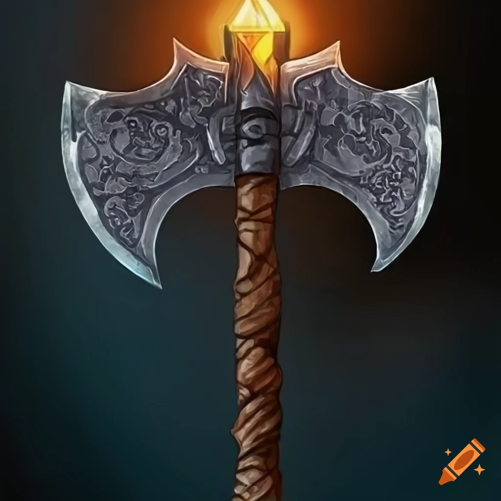 image-of-an-arcane-axe-on-craiyon
