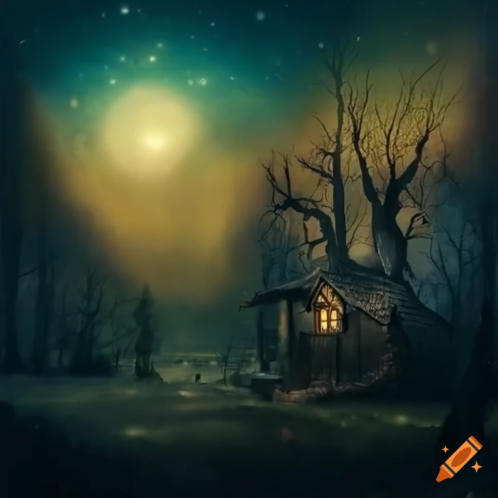 surreal-scene-with-strange-creatures-trees-and-fantastical-elements