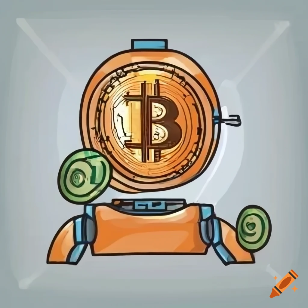 Drawing Of A Robot With Money And Bitcoin On Craiyon drawing-of-a-robot-with-money-and-bitcoin-on-craiyon