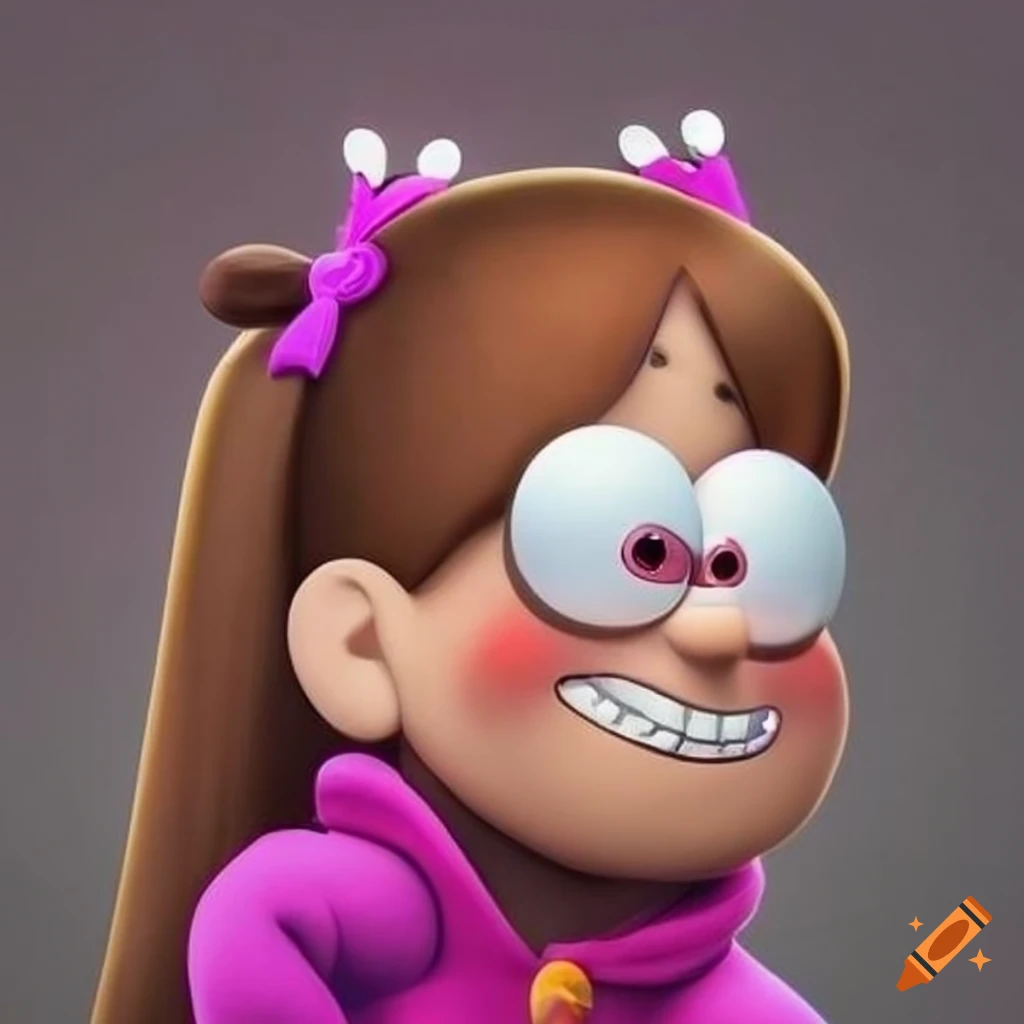 Mabel pines with red-nose reindeer horns