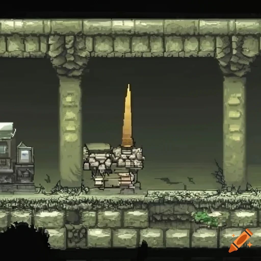 2D castle prison tileset pack for a metroidvania game