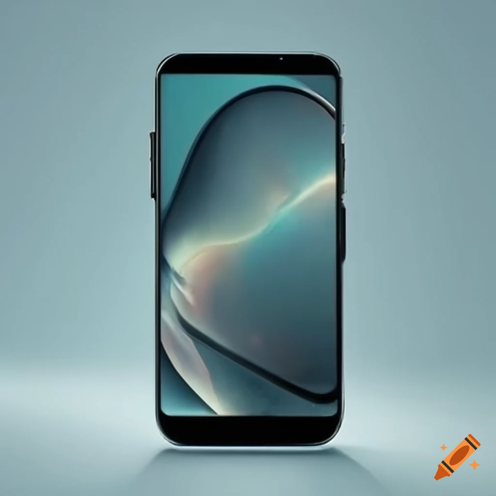smartphone with modern design