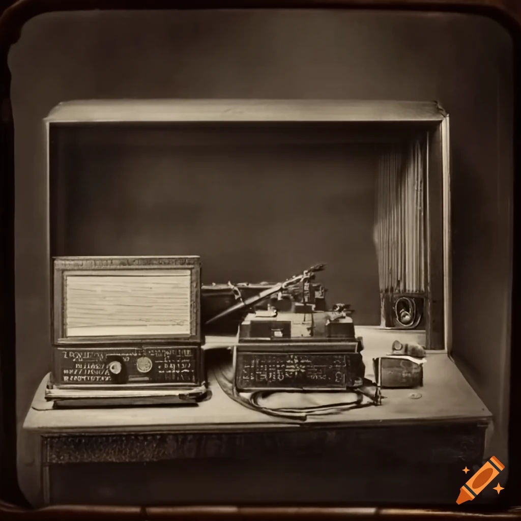 Vintage radio from the 1920s