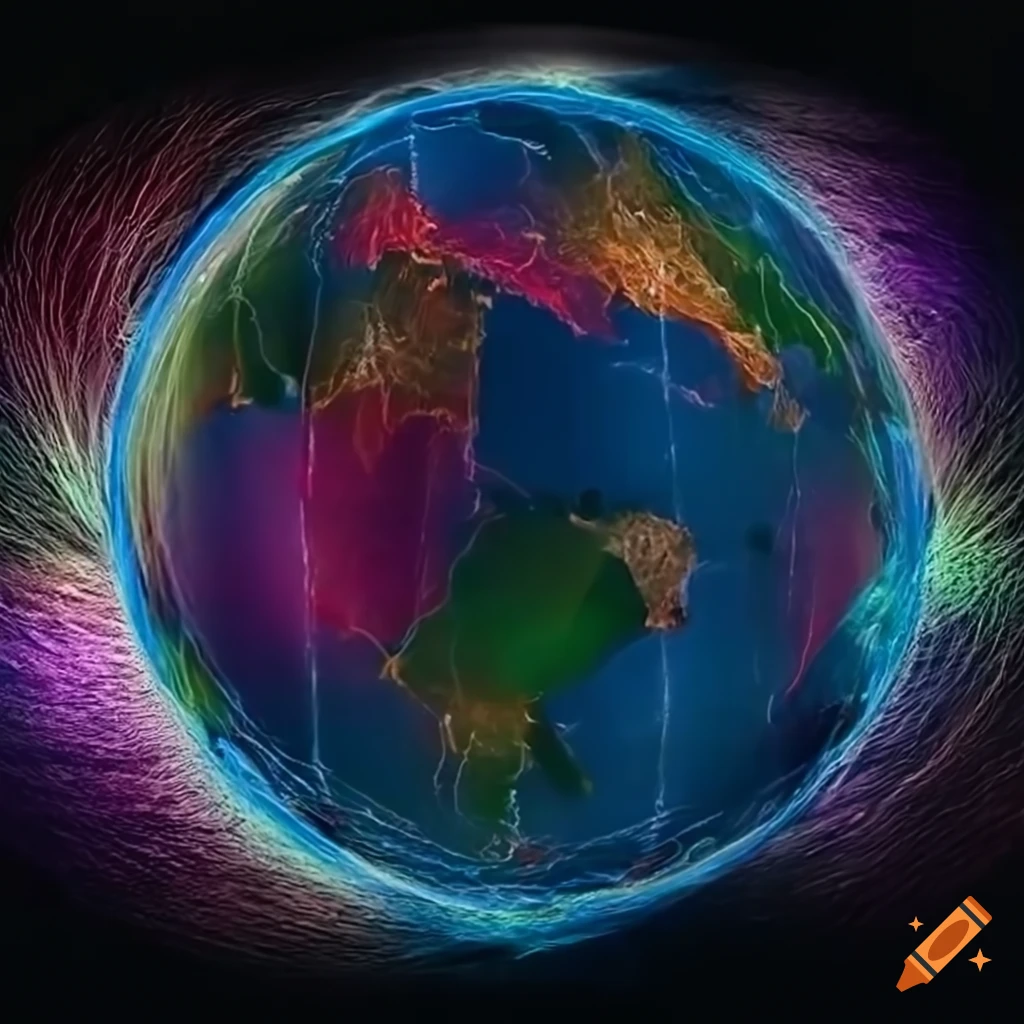 global information flow visualization