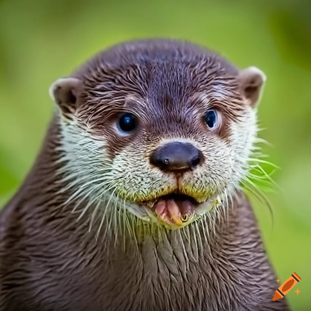 cute baby otter