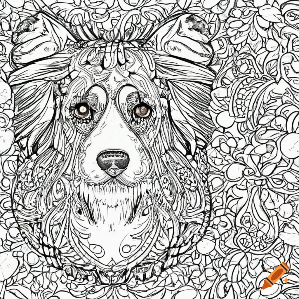 Premium AI Image  Adult Coloring Book Animals Landscapes Flowers and  Patterns