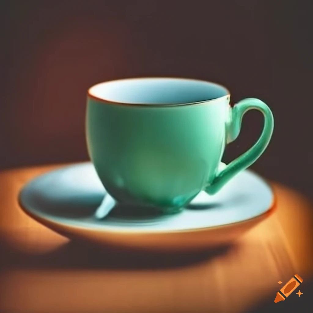 cup of tea on a table