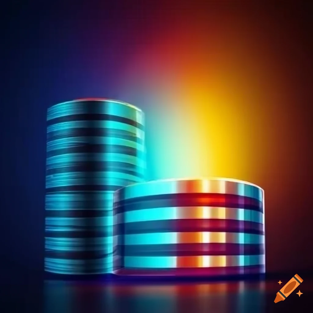 Banner with vibrant abstract representation of a sql database on craiyon