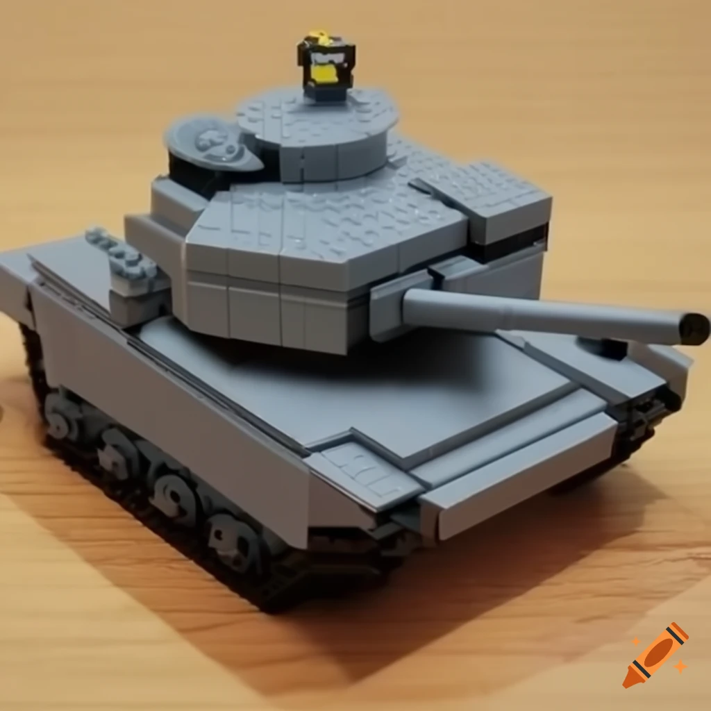 Brickmania lego tank on Craiyon