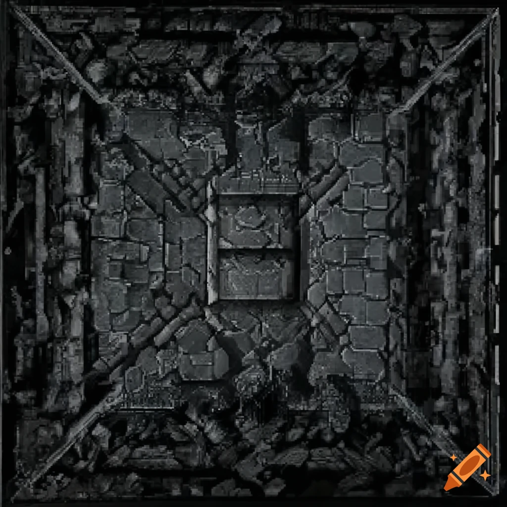 tiles of H.R. Giger inspired ruins in a 2D Metroid game