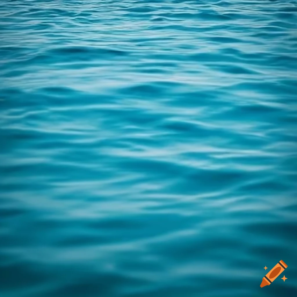 blue ocean waters with a calm mood