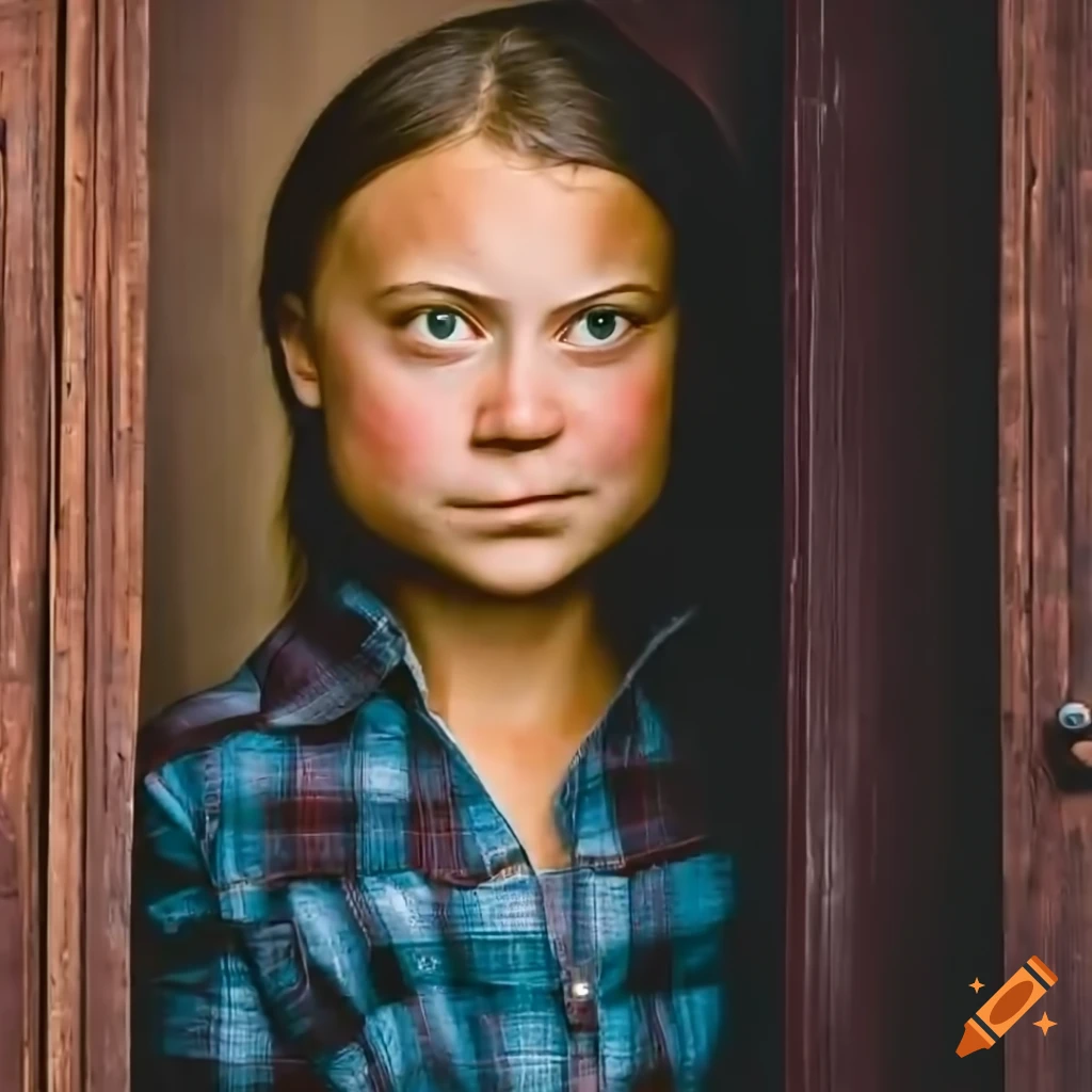 photorealistic-closeup-of-a-person-peeking-through-a-barn-door-on-craiyon