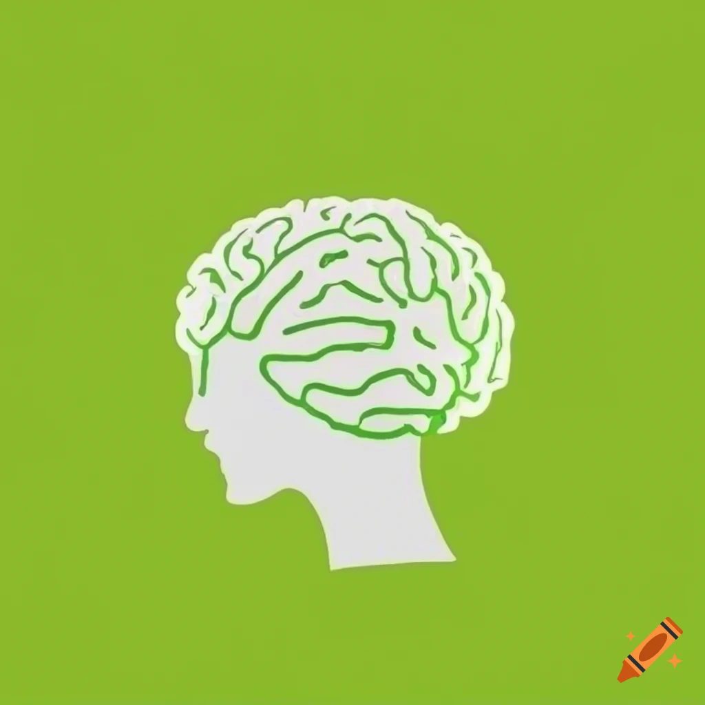 Human Brain Logo Template  Brain logo, Logo templates, Green logo design