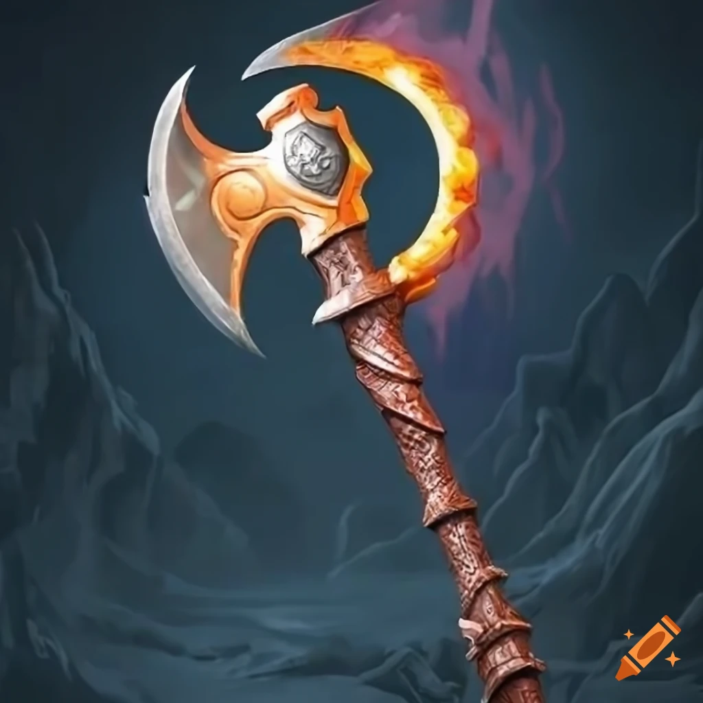 Image of a mythical axe