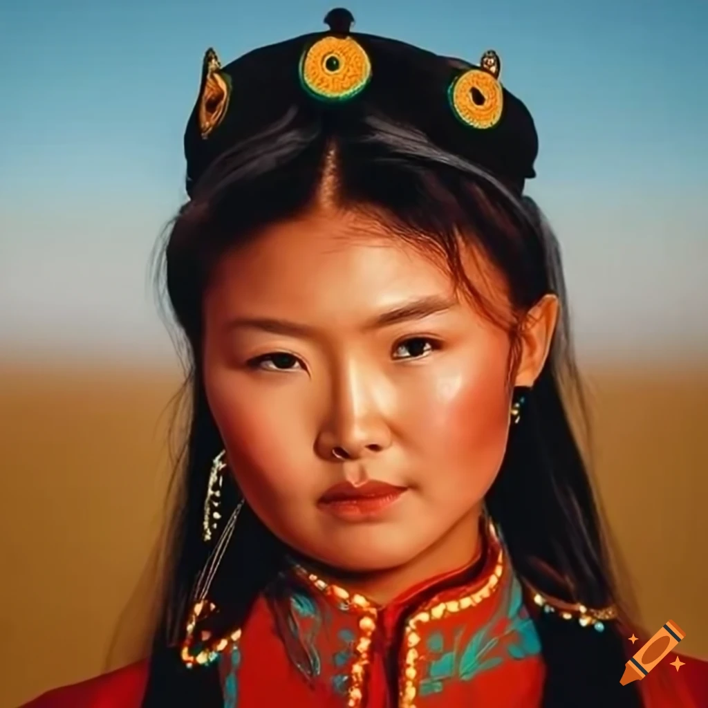 stunning portrait from Mongolia
