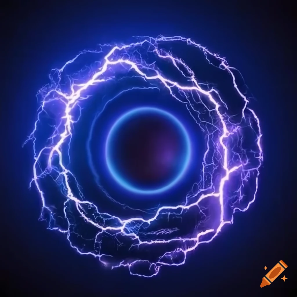Artistic representation of an electrifying sphere