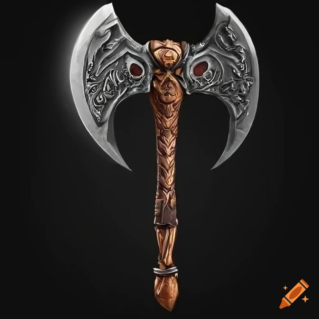 Image of a mythical axe