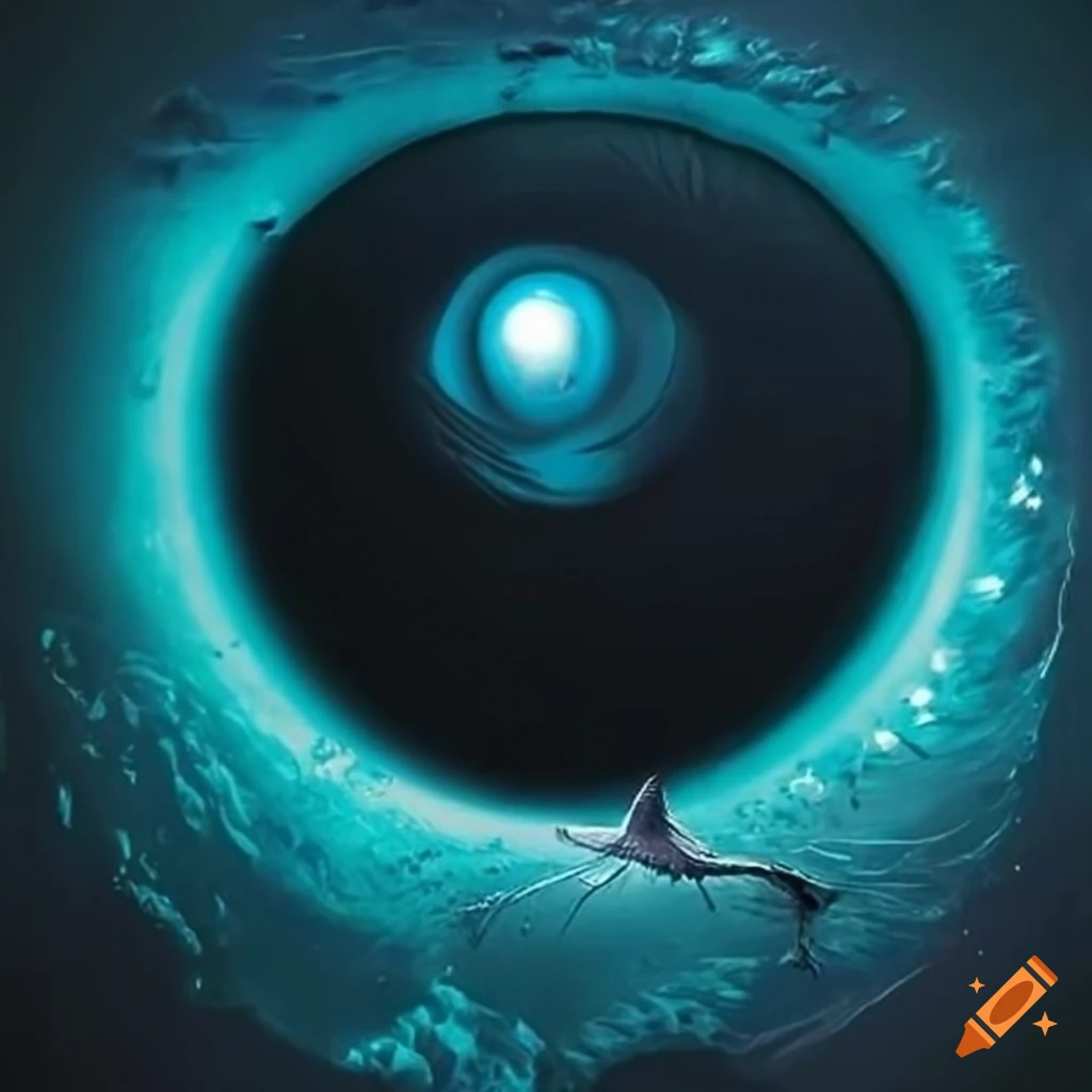 album cover featuring the mesmerizing eye of a whale underwater