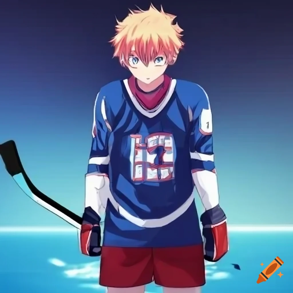 females akira anime ice hockey players, wearing a | Stable Diffusion
