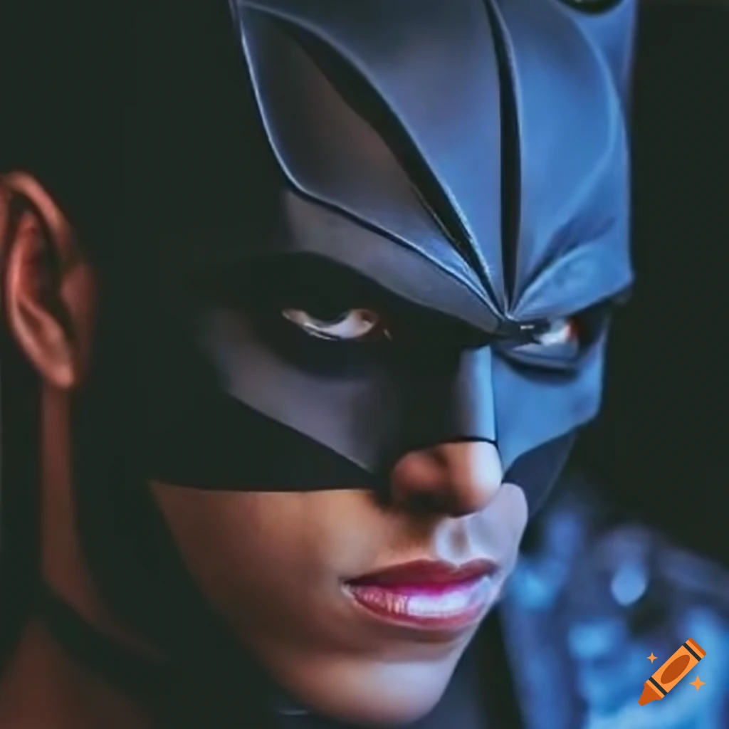 illustration of a Dominican Republic version of Batman
