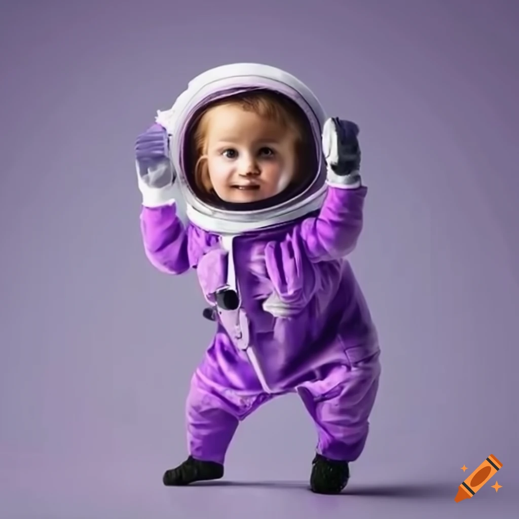 Kid In Purple Astronaut Costume At Railway Station On Craiyon kid-in-purple-astronaut-costume-at-railway-station-on-craiyon
