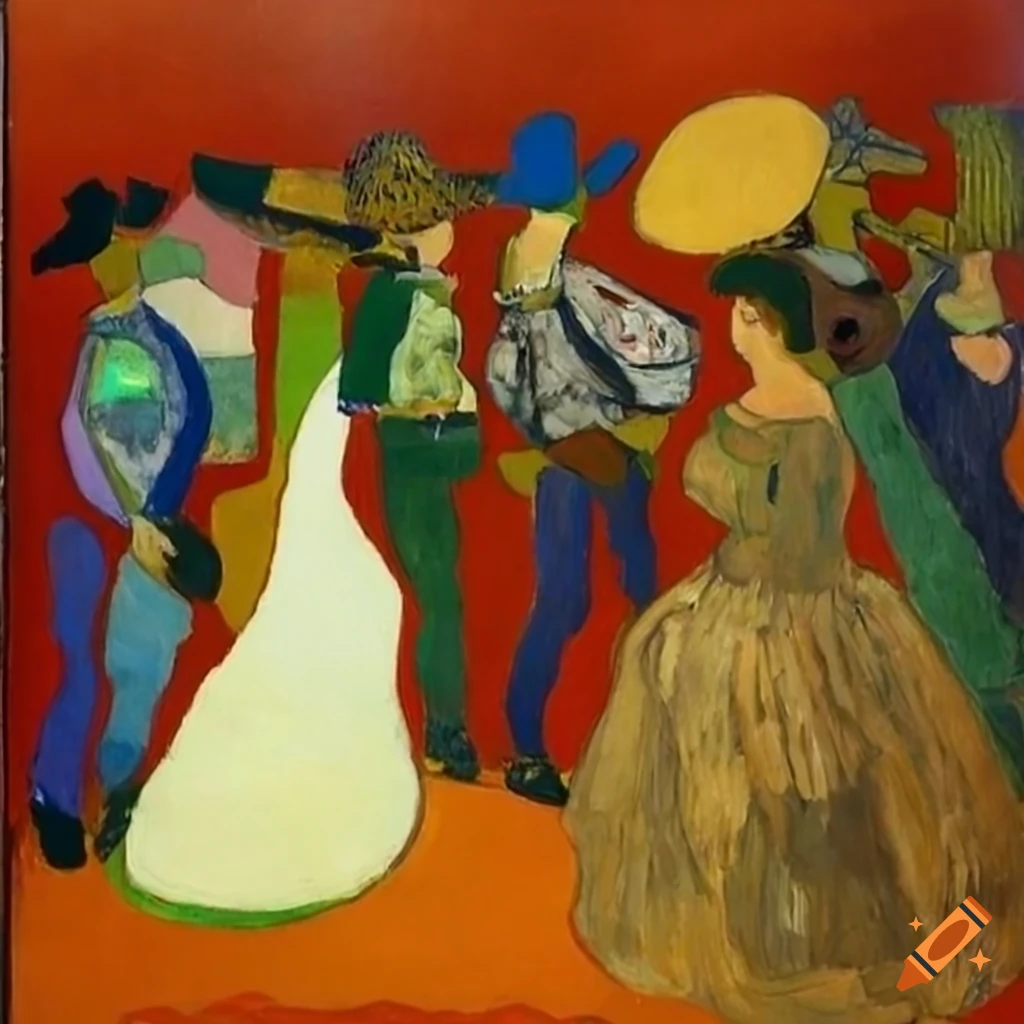 Wild west Rodeo Scene Inspired By Multiple Famous Artists Wild west Rodeo Scene Inspired By Multiple Famous Artists