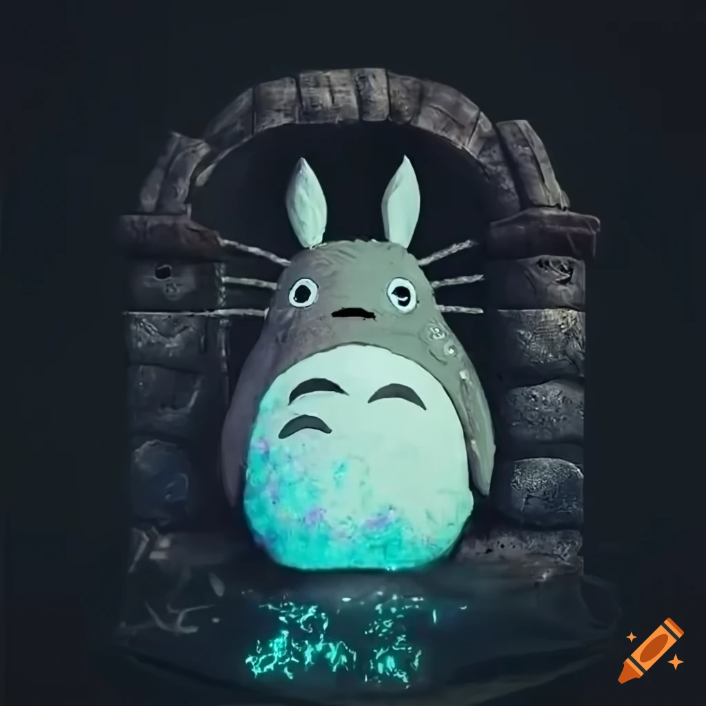 La Caverne du Gamer - Lampe Totoro