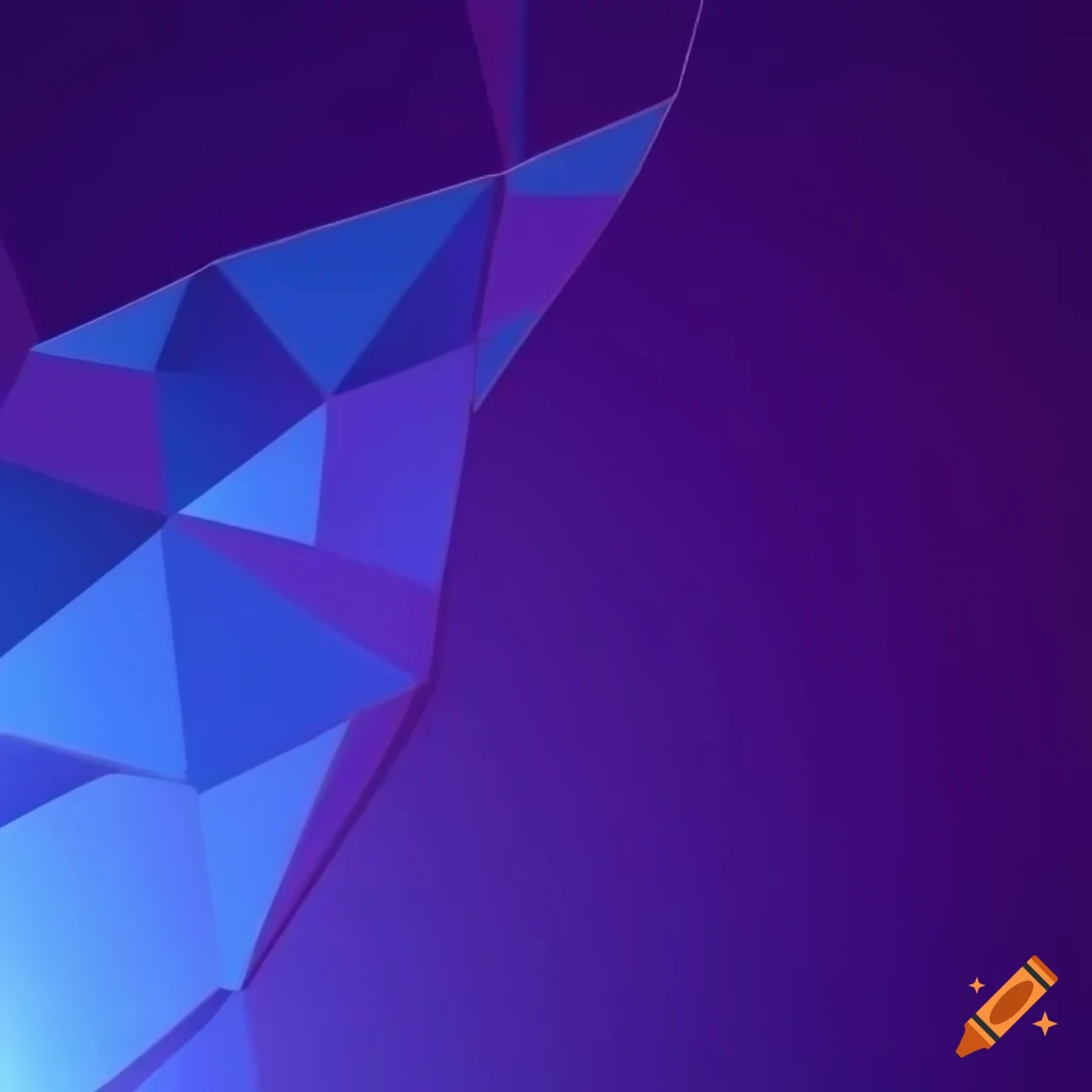 futuristic and minimalist image with blue and purple gradients