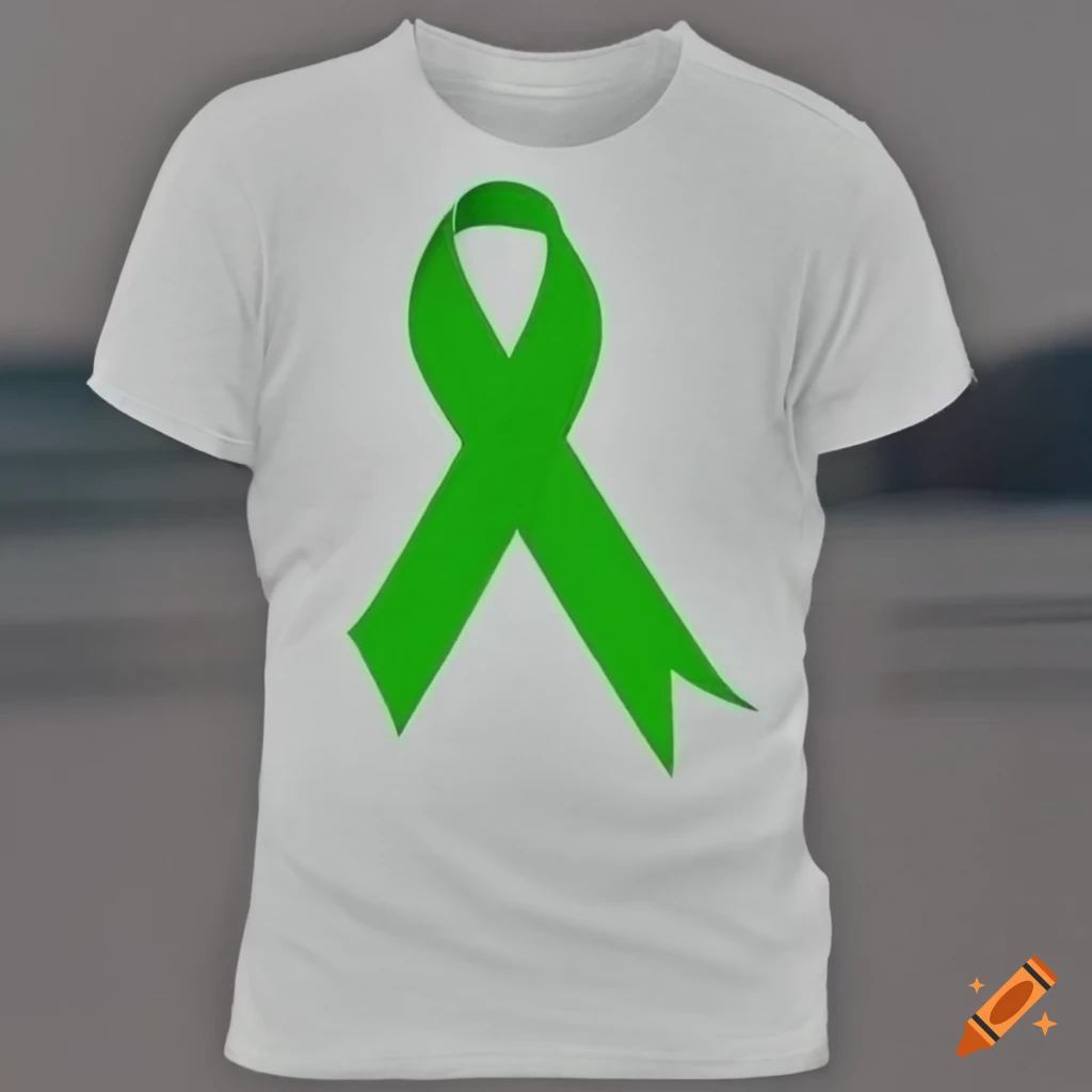 Green Ribbon Logo On A White T Shirt On Craiyon green-ribbon-logo-on-a-white-t-shirt-on-craiyon