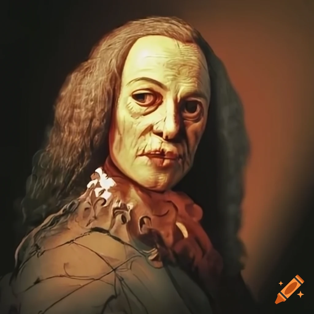 scary image of Antonio Vivaldi