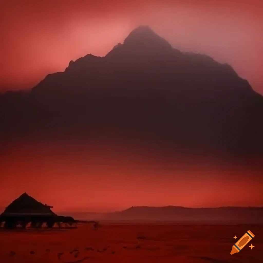 Eerie Red Desert Landscape With A 19th Century Mansion On Craiyon eerie-red-desert-landscape-with-a-19th-century-mansion-on-craiyon