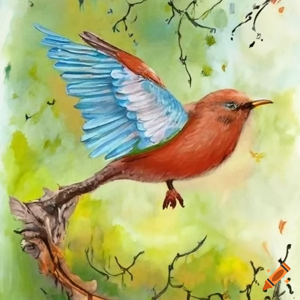 Easy Drawing With Oil Pastel For Beginners / Beautiful Bird in Sunset  Scenery Drawing - Step by Ste… | Oil pastel drawings easy, Easy drawings,  Easy scenery drawing