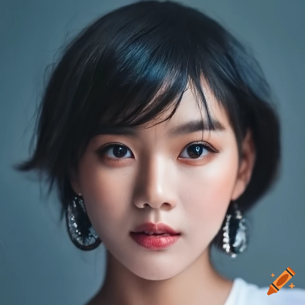 Photorealistic Portrait Of A Determined 17 year old Actress On Craiyon