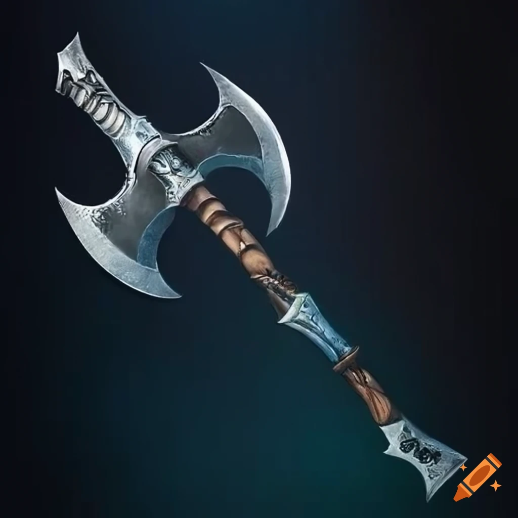 Elite magic axe on Craiyon