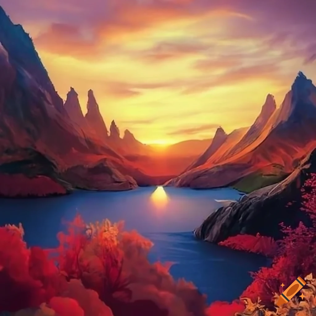 Beautiful landscape image
