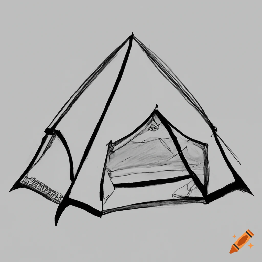 Tent Sketch PNG - Download Free & Premium Transparent Tent Sketch PNG  Images Online - Creative Fabrica