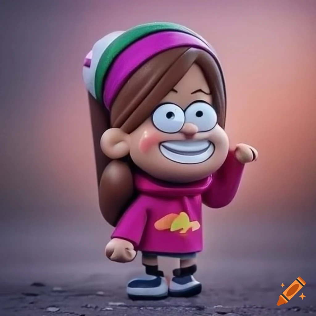 Detailed Image Of Mabel Pines From Gravity Falls On Craiyon