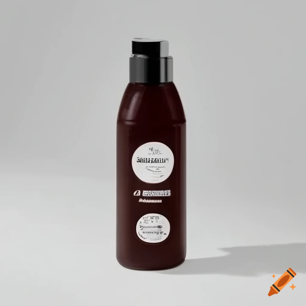 Dry shampoo bottle on Craiyon