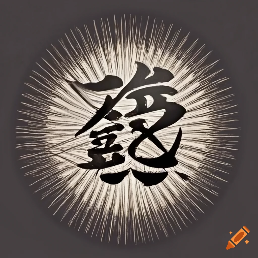 Logo With Japanese Calligraphy