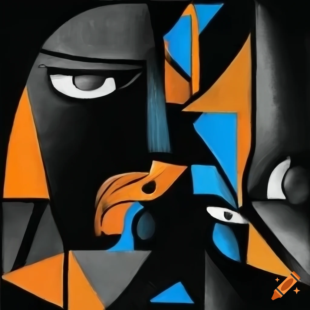 black and white surrealistic expressionist artwork