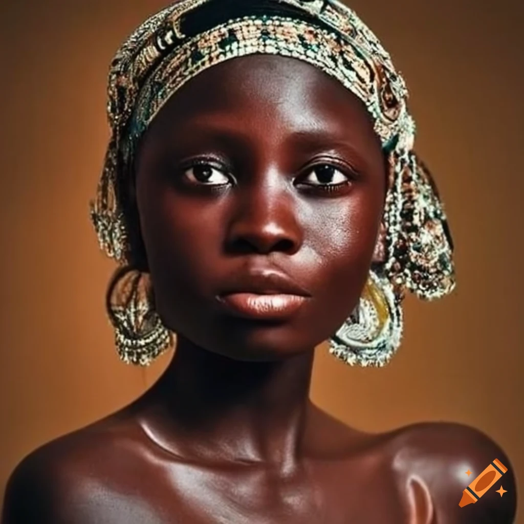 portrait of a beautiful person from Sierra Leone