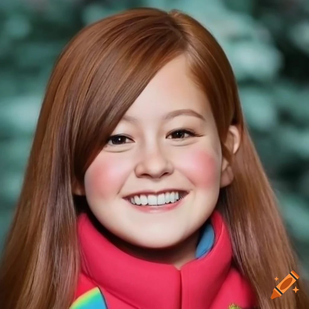 realistic portrait of Mabel Pines