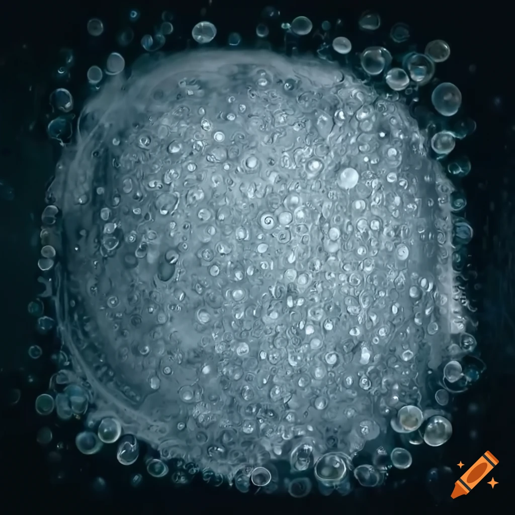 wet and slimy bubble tiles in a H.R. Giger-inspired 2D Metroid game