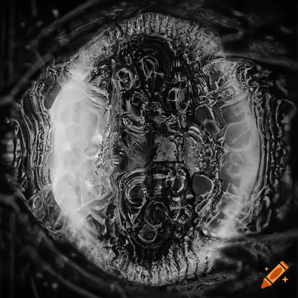 H.R. Giger inspired bubble tiles for a 2D metroid game
