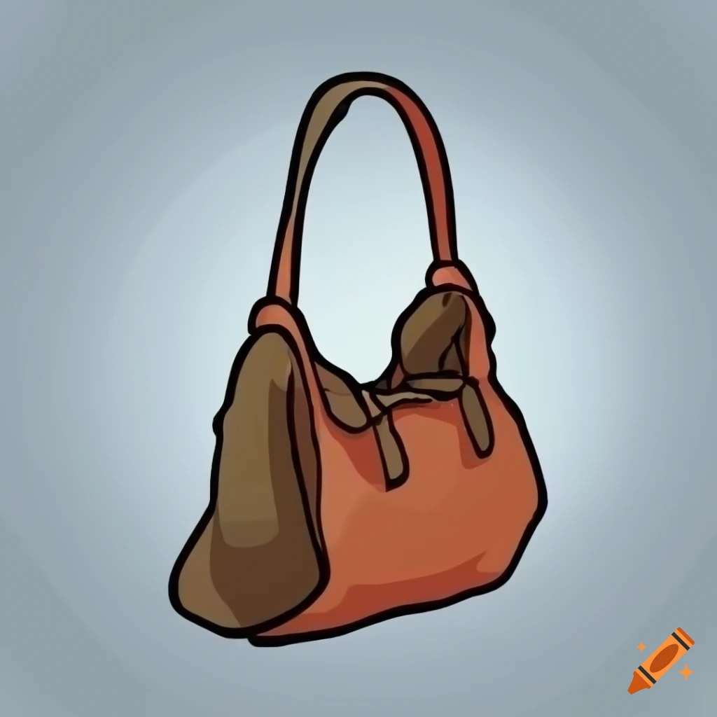 Empty purse. Vector flat cartoon illustration Stock Vector | Adobe Stock