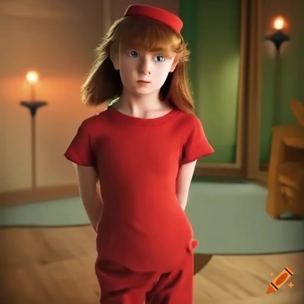 Realistic depiction of penny from inspector gadget on Craiyon