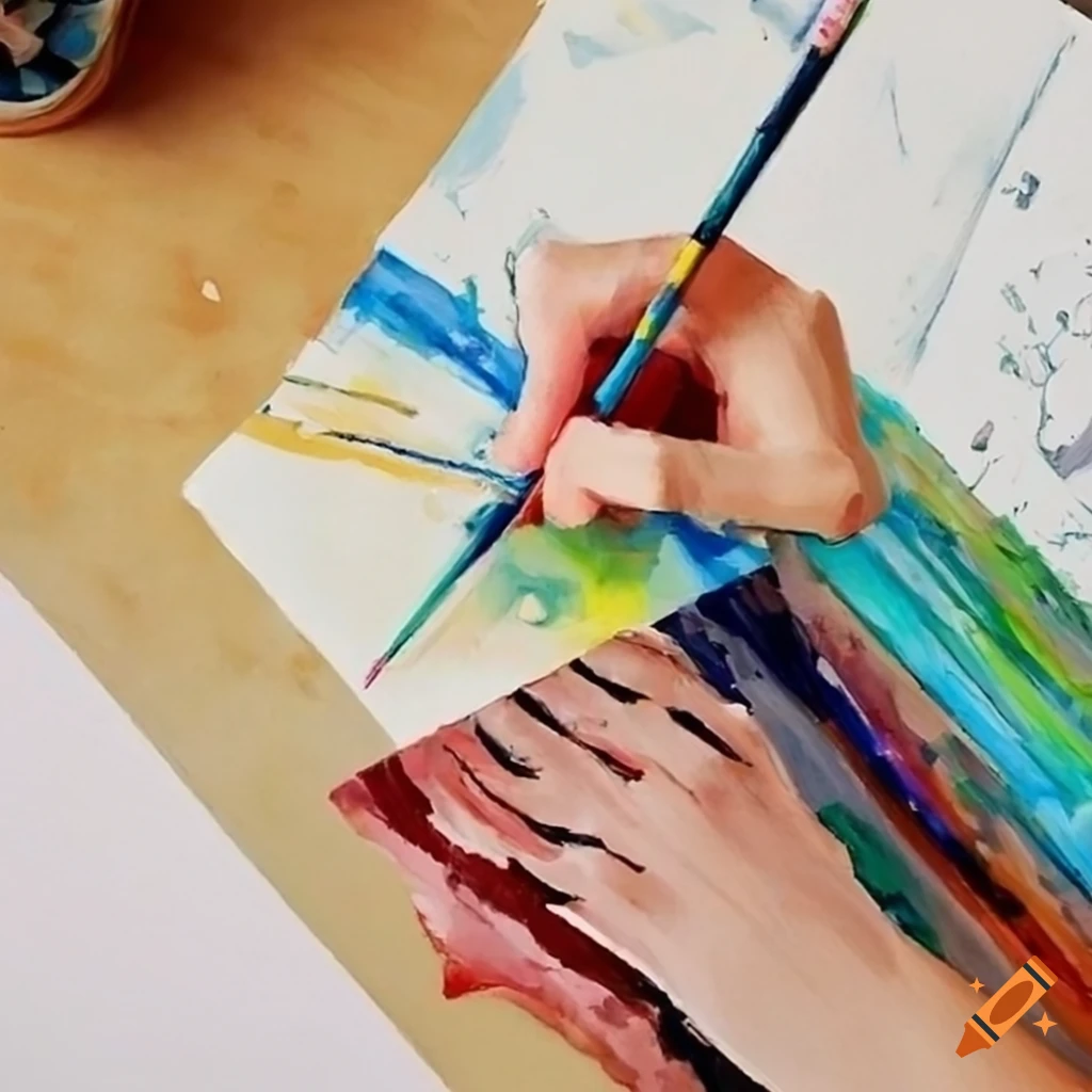 Image representing studying art